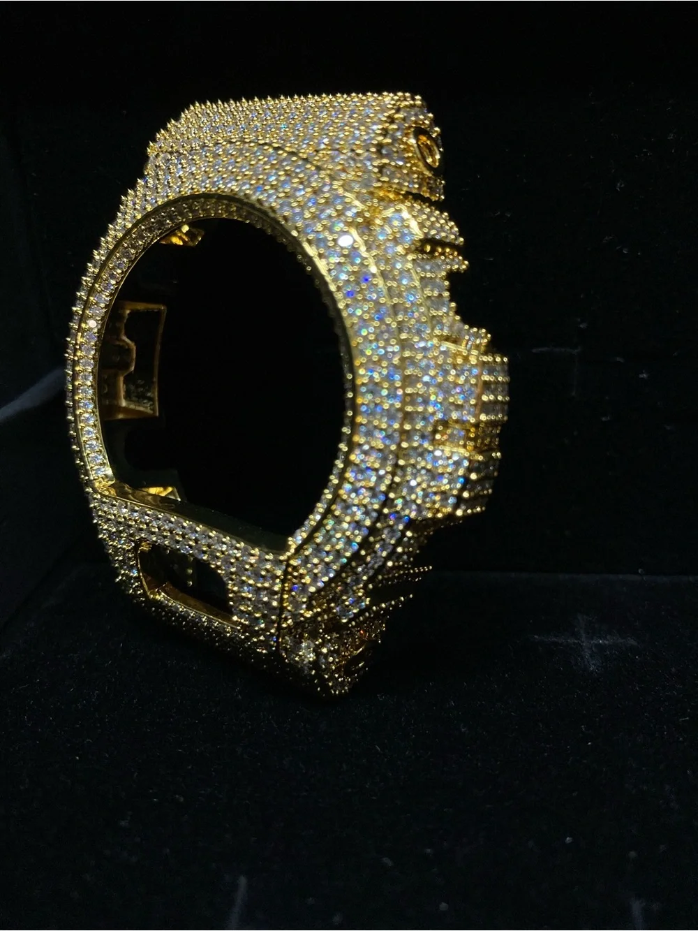 ✨ Moissanite G-Shock Upgrade Bezel 💎 GRA Certificate Included ✨